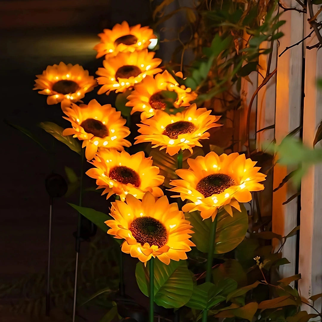 Sunflower Solar Light
