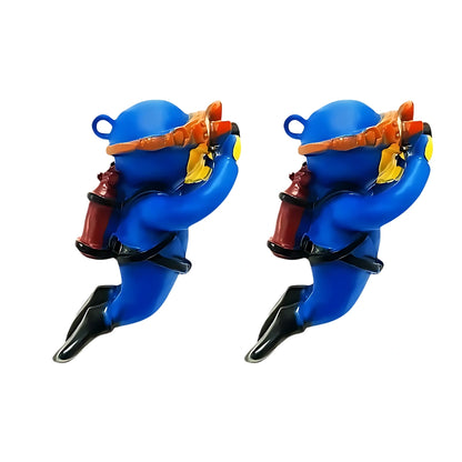 Aquarium Floating Diver