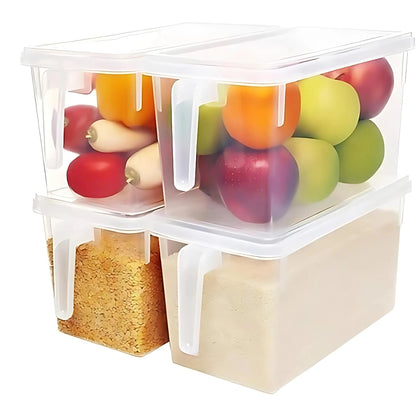 Unbreakable Food Grade Refrigerator Box with Handles (Pack of 6)