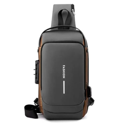Unisex USB Charging Travel Bag