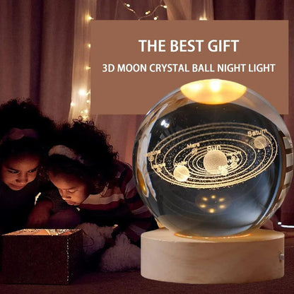 3D Crystal Lamp Ball