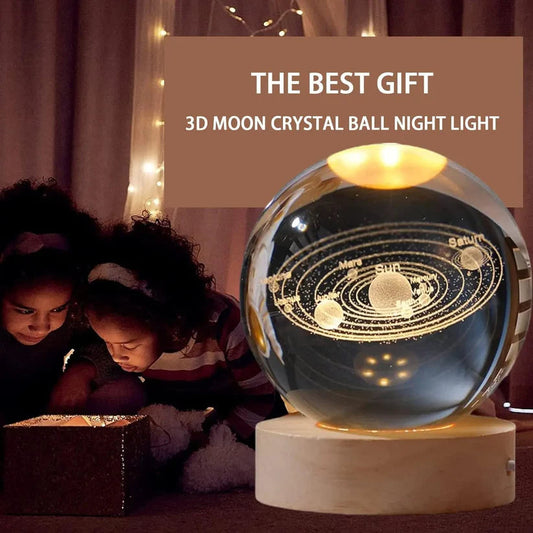 3D Crystal Lamp Ball