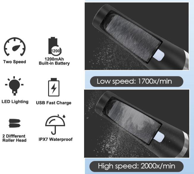 Flawless Pedicure Electronic File and Callus Remover