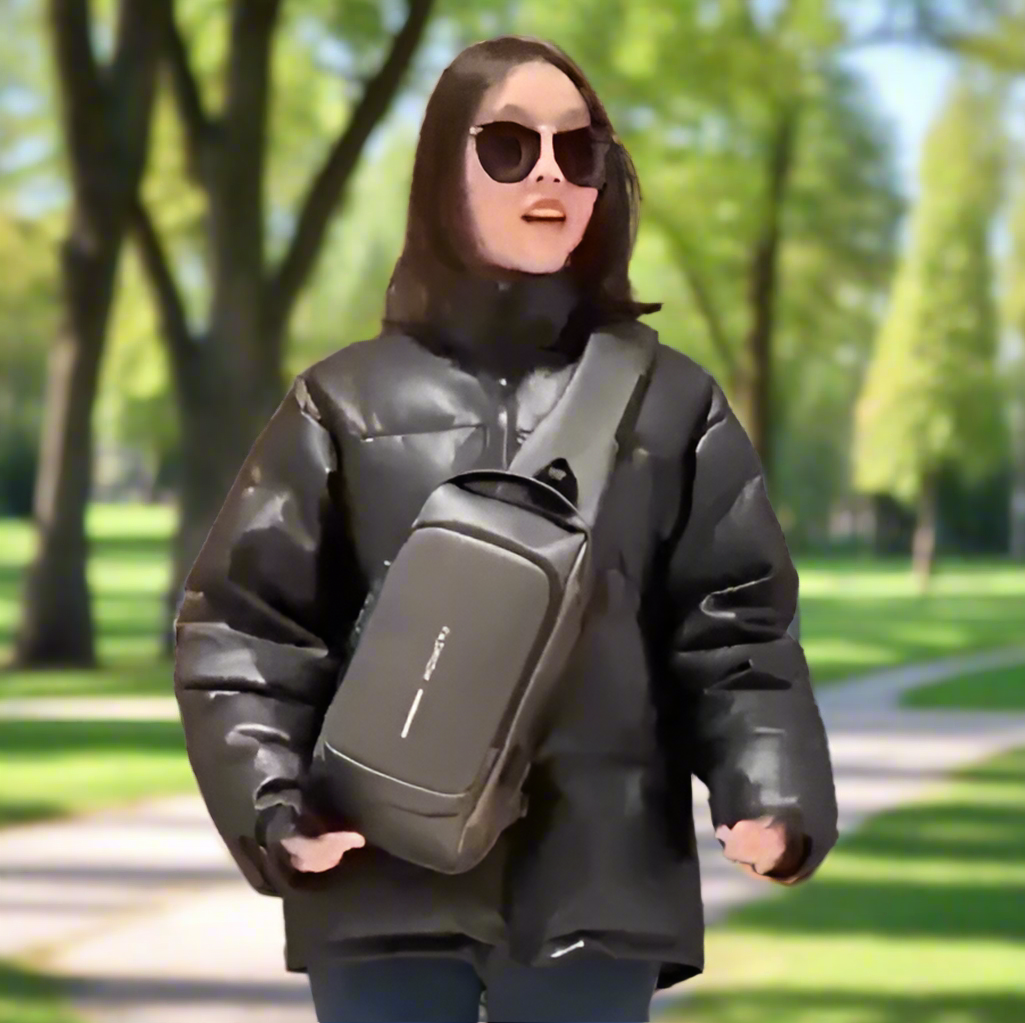 Unisex USB Charging Travel Bag